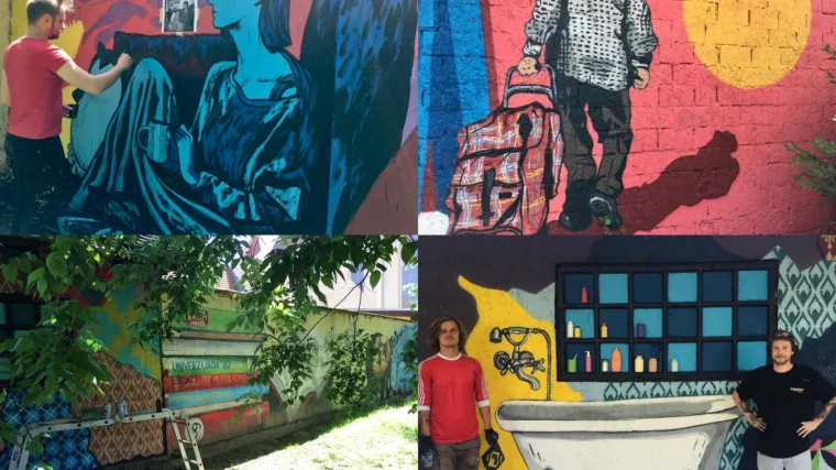 Murali postaju obilježje Zagreba! &Scaron;est umjetnika udružilo snage i dalo novo ruho zapu&scaron;tenim zidovima