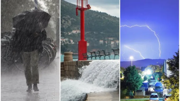 Tlak pada, jugo jača, stiže jako nevrijeme