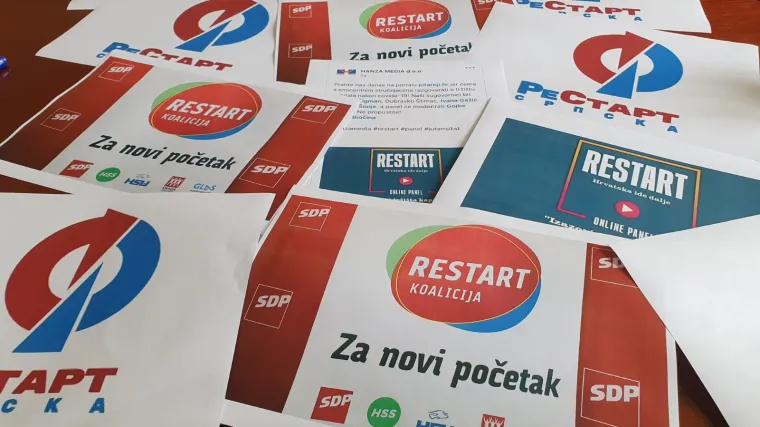 HDZ-ovci raspalili po Restartu: 'Jeste li ime koalicije ukrali iz Republike Srpske ili Hanza medije?'
