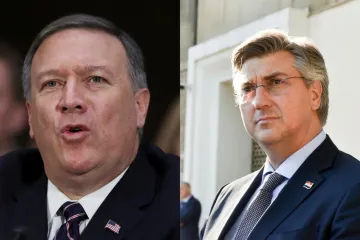 Andrej Plenković i Mike Pompeo razgovarali o borbi protiv pandemije i bilateralnoj suradnji