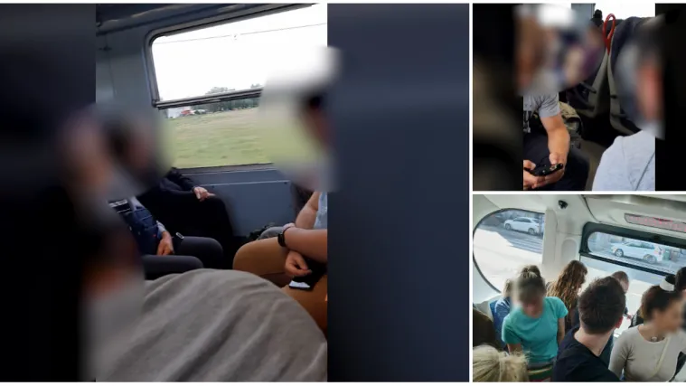 Pogledajte VIDEO iz 'vlaka koronske noćne more': HŽ se ispričava, putnici bijesni!