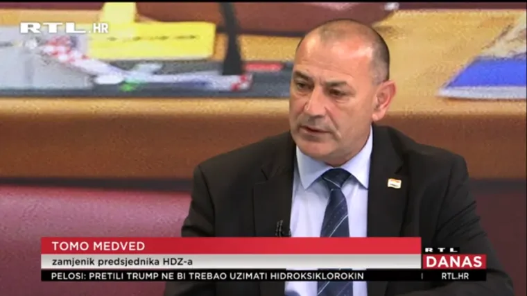 Medved: 'Ako Penava odlući otići iz HDZ-a, želim mu svako dobro'