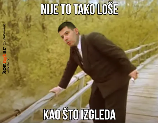 Ma to se samo malo tu popravi, ni&scaron;ta stra&scaron;no...