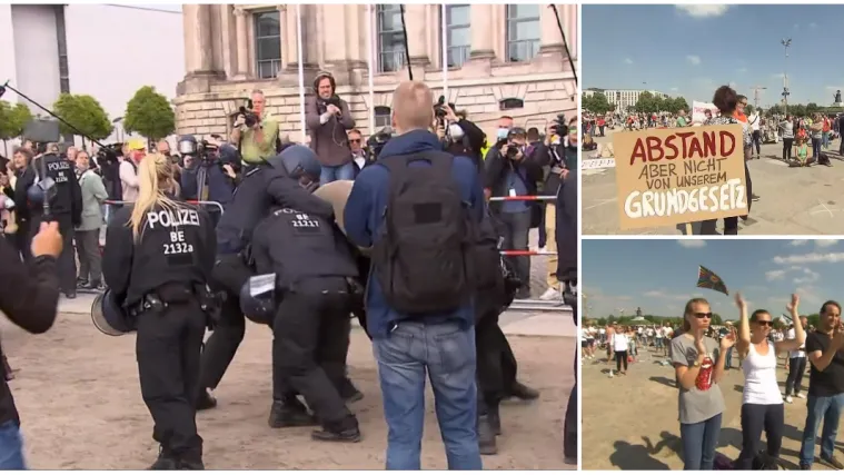 Diljem Europe tenzije i održavaju se prosvjedi protiv restriktivnih mjera: 'Umorni smo od zatvora'