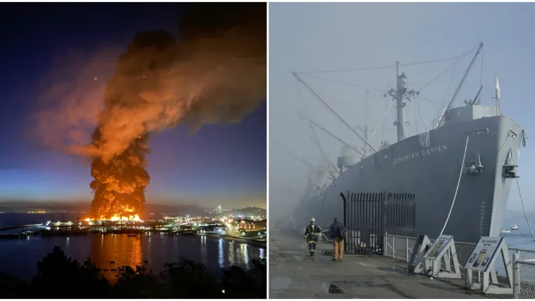 Veliki požar u San Franciscu: Turističko odredi&scaron;te u plamenu, povijesni brod nije o&scaron;tećen