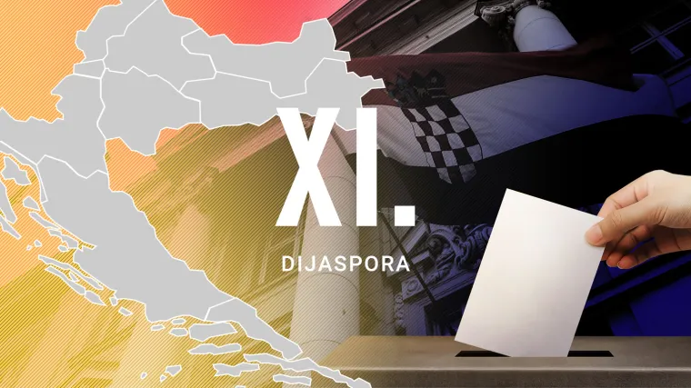 XI. izborna jedinica - lista za dijasporu