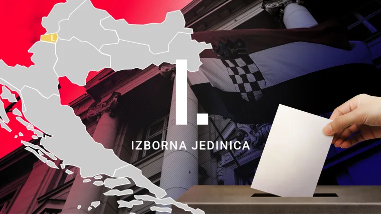 I. izborna jedinica - tradicionalno najslabija izborna jedinica za HDZ