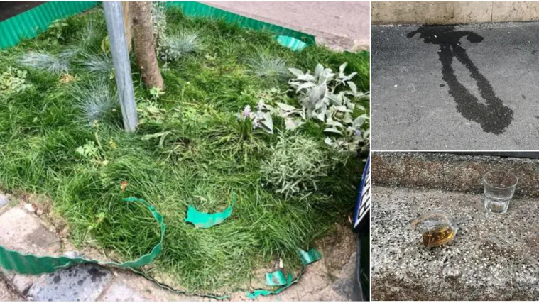 VIDEO Mali vrt u sredi&scaron;tu Zagreba je uni&scaron;ten! Susjede dočekali urin, tragovi povraćanja, boce...