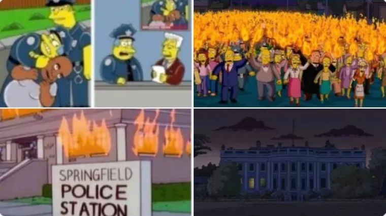 Simpsoni ponovno pogađaju? Predvidjeli napade prosvjednika na Bijelu Kuću