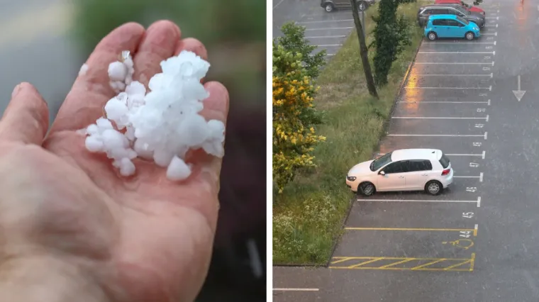 VIDEO Nagla promjena: Nevrijeme s jakim vjetrom i tučom pogodilo Zagreb i okolicu