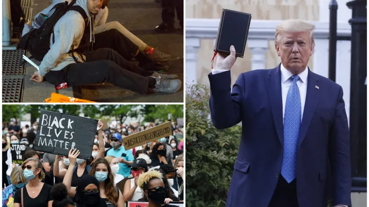 Pentagon rasporedio 1600 vojnika oko Washingtona; Protestima se pridružile se Europa i Afrika