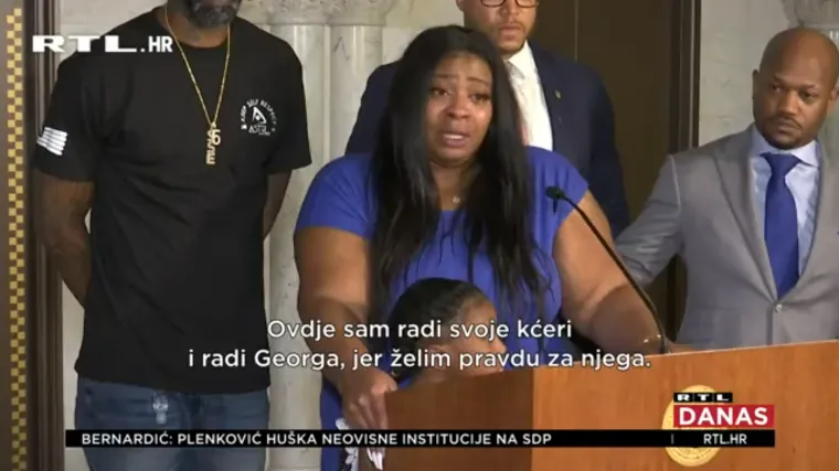 Tisuće Amerikanaca na ulicama, supruga ubijenog Floyda: 'Želim pravdu zbog svog djeteta'