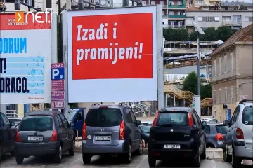 Predizborni plakati u Šibeniku