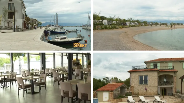 Hoteli ne rade, terase su prazne: Ekipa RTL Direkta na Krku u potrazi za turistima
