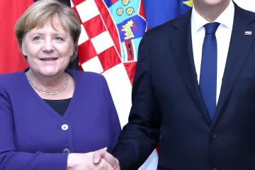 Plenković i Merkel o EU i turističkoj sezoni: 1. srpnja predsjedanje preuzima Njemačka