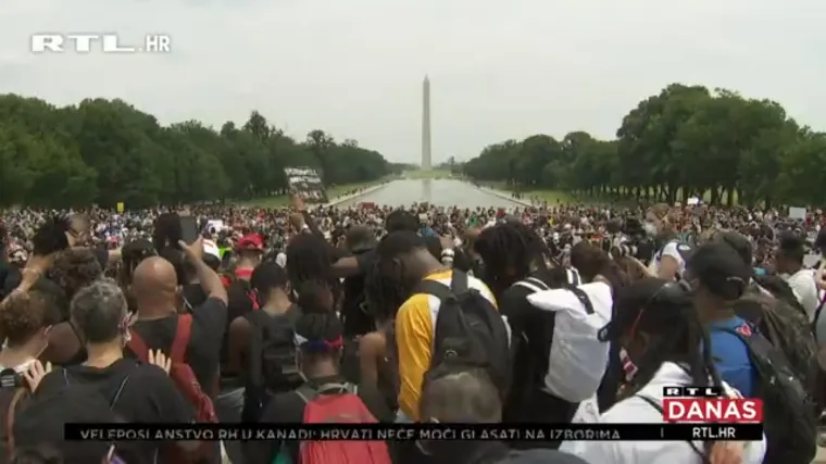 Borba protiv nepravde: U Washingtonu održani najveći prosvjedi protiv rasizma