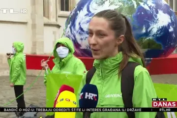 Aktivisti Greenpeace-a krenuli u marš prema Markovom trgu: 'Treba nam zeleni oporavak'