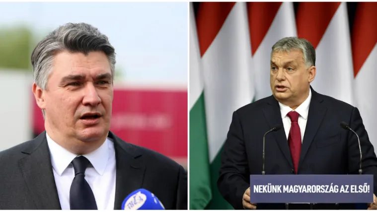 Milanović žestoko napao Orbana! 'Znamo tko je on i &scaron;to zagovara, to nije ni&scaron;ta dobro'