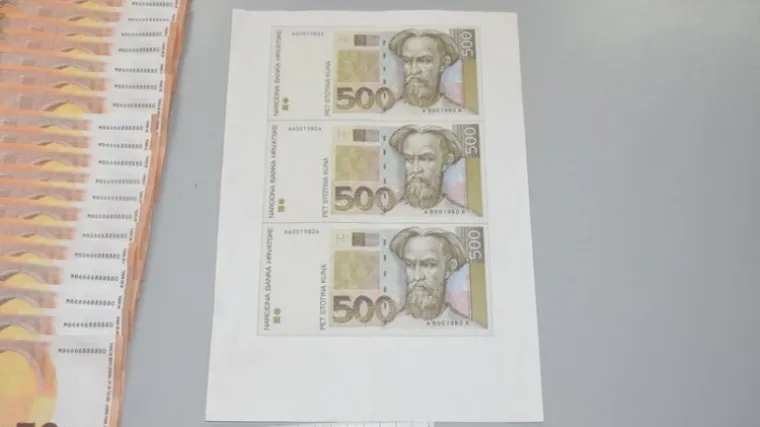 Krivotvorili su novčanice od 500 i 1000 kuna i kupovali sve i sva&scaron;ta diljem Hrvatske