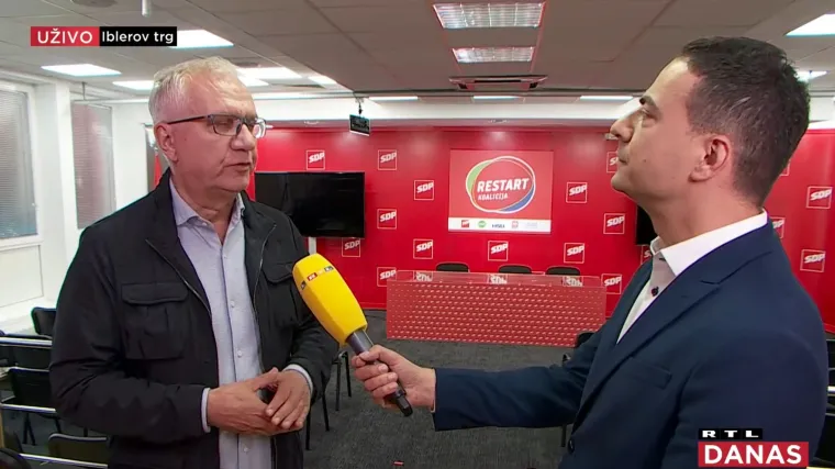 Rajko Ostojić za RTL: 'Ne znam &scaron;to se događa s Plenkovićem, očito strah i panika zbog anketa'