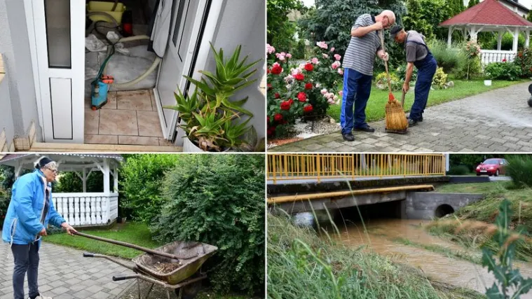 Besana noć za Međimurce: 'Čistimo od jutra, voda je poplavila podrum, garažu...'