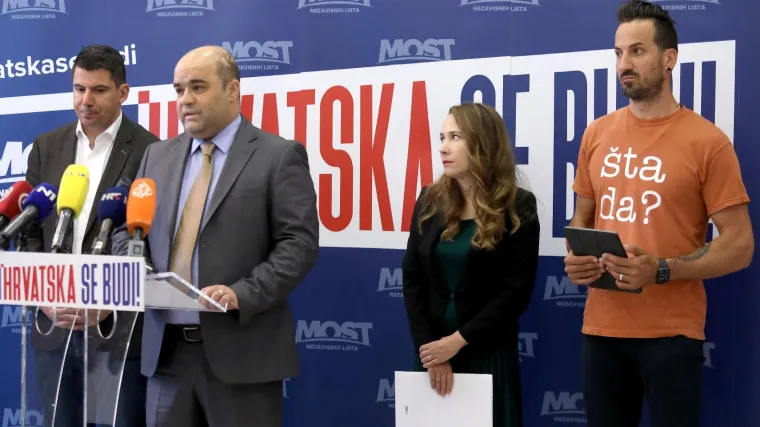 Most predstavio program kojim želi 'probuditi' Hrvatsku: 'Spremni smo se sa &Scaron;korom sučeliti pred narodom'