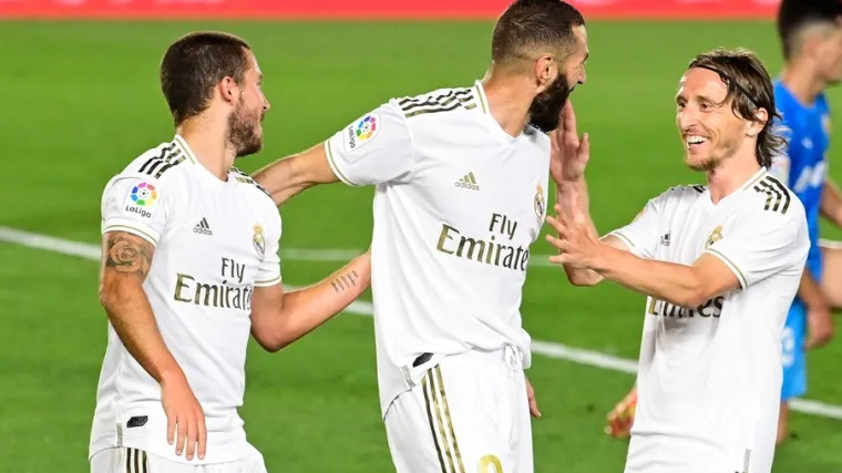 Modrić pripremio akciju za vodstvo, Benzema zabio jedan od najljep&scaron;ih golova sezone