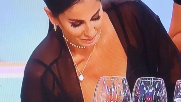 Voditeljica u emisiji pokazala daleko više nego što je htjela