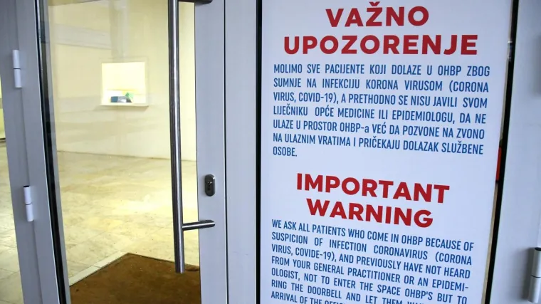Korona u koprivničkoj bolnici: Zaražen pacijent, u samoizolaciji četiri medicinska djelatnika