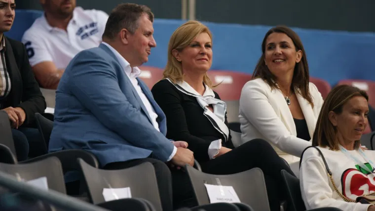 Grabar-Kitarović se neće testirati na virus: 'Nema potrebe, nisam imala kontakt s igračima'