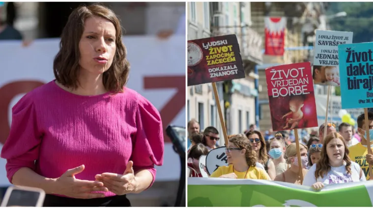 U Rijeci održan Hod za život: Nositeljica liste Možemo! komentirala: 'Čini se da žele inficirati Rijeku'