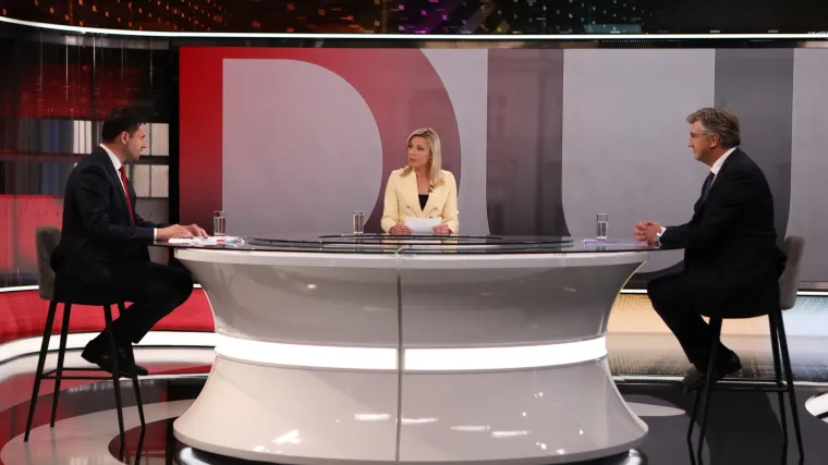 Tko 'pobjeđuje' u debati - Plenković ili Bernardić?