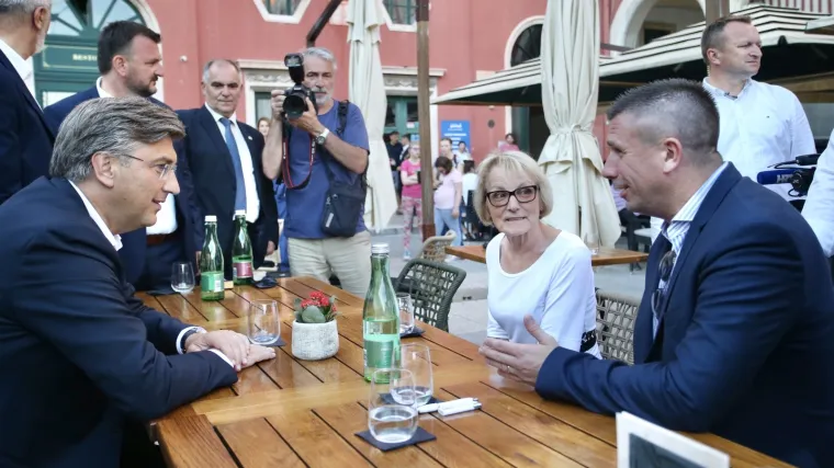 Nevenka Tuđman: 'Nitko se ne može usporediti s Plenkovićem. Nitko ne može voditi Vladu kao Plenković'