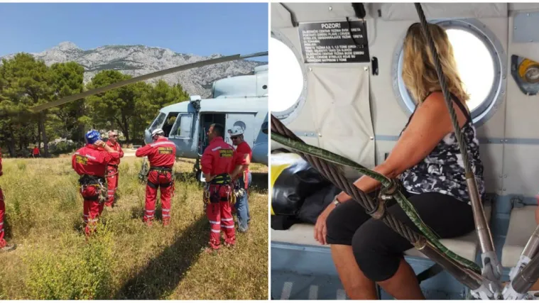 Možda i nema turista, ali jedna se Čehinja već izgubila na makarskom području: Spasio je HGSS