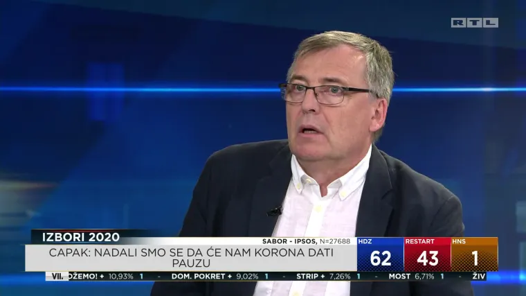 Capak za RTL: Nismo pogrije&scaron;ili s datumom izbora, ali stožeri se moraju malo popraviti, korona je među nama