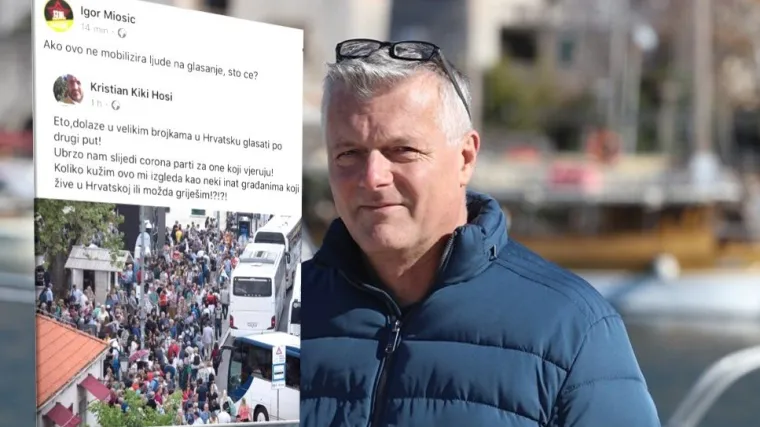 Srđevci plaše slikom Pila punih autobusa iz BiH, laž razotkrio spomenik