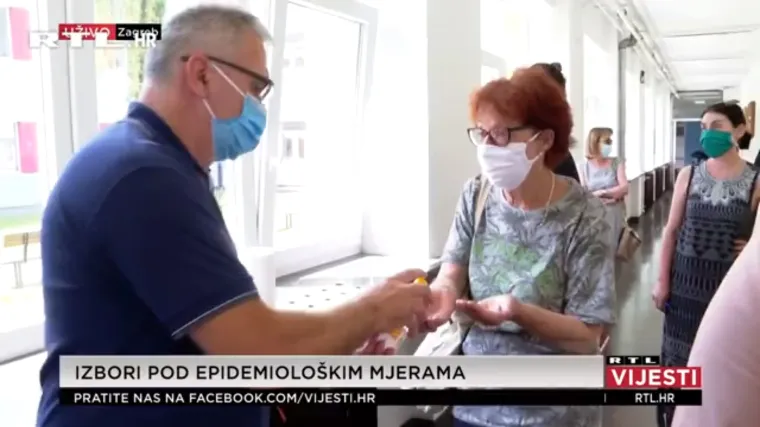 Izbori u doba korone: Građani pohrlili glasovati, pridržavaju li se mjera?