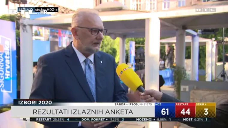 Božinović o izlaznim anketama: 'HDZ je iz kriza izlazio uspje&scaron;no, birači su to prepoznali'