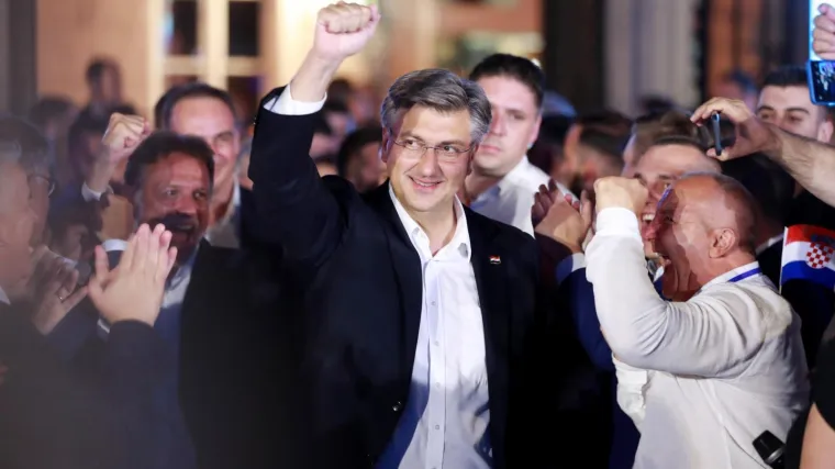 Plenković zahvalio biračima: 'Ovakav rezultat nas obvezuje da nastavimo odvažno raditi za bolju Hrvatsku'