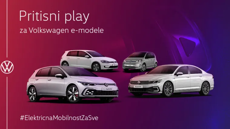 Pritisni play za Volkswagen e-modele! Ostvari do 70.000 kuna poticaja na plug-in hibridna i električna vozila