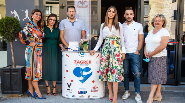 In Vida agencija organizirala svoj prvi samostalni humanitarni projekt 'Zagreb jači od potresa'