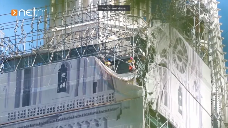 Pogledajte sanaciju zagrebačke katedrale stradale u potresu