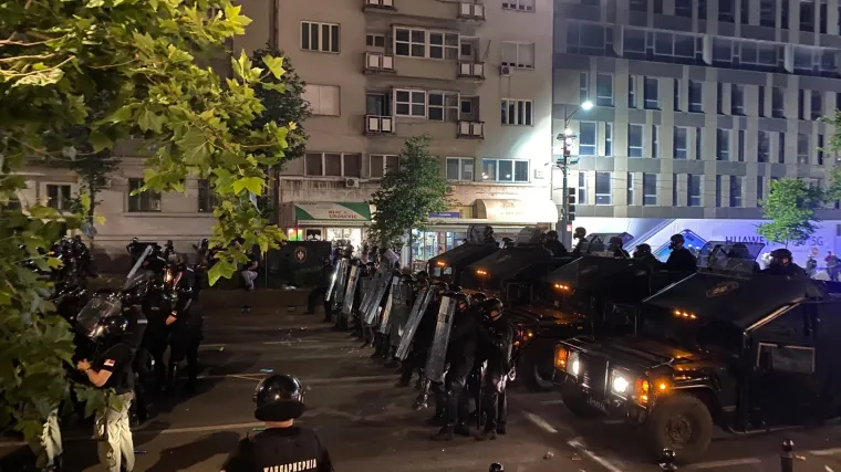 Prosvjedi u Beogradu ne staju, ali nisu vi&scaron;e toliko nasilni: Huliganima se stalo na kraj