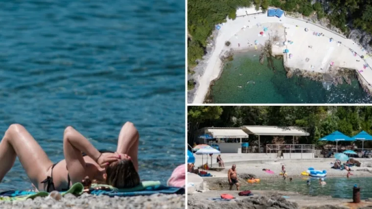 Uvala Bivio mami na uživanje, a ovoga ljeta na jednu stvar sigurno se nitko neće žaliti