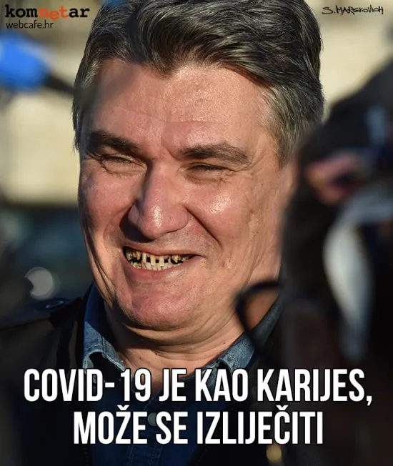 Karijes, covid, sve je to isto...
