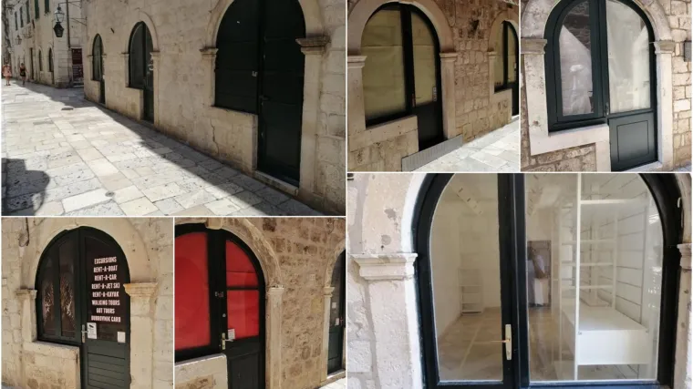 Brojne trgovine unutar zidina prestale su s radom, a prostori su ispražnjeni