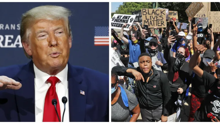 Trump 'pukao' na pitanje' za&scaron;to policija ubija crnce: 'I bijelce isto. Vi&scaron;e je bijelaca. Kakvo grozno pitanje'