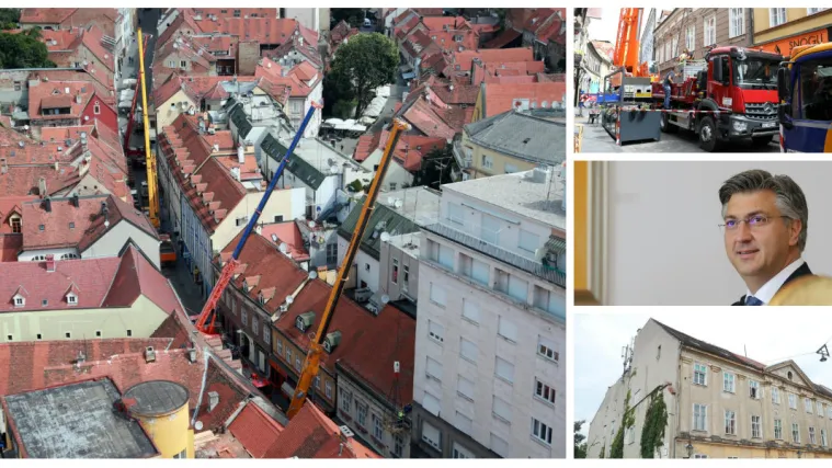 Zagreb se raspada, caruju dizalice, &scaron;to se čeka? 'Dono&scaron;enje zakona o obnovi jedna od prvih zadaća Vlade'