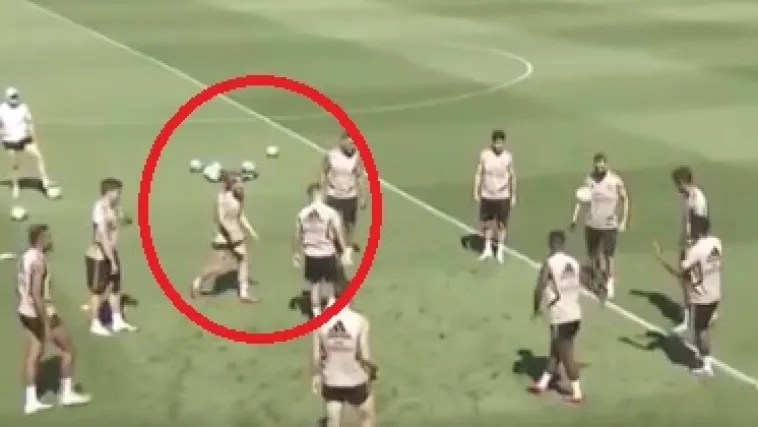 Svi su se na treningu smijali zvijezdi Reala, a onda ih je Luka sve posramio