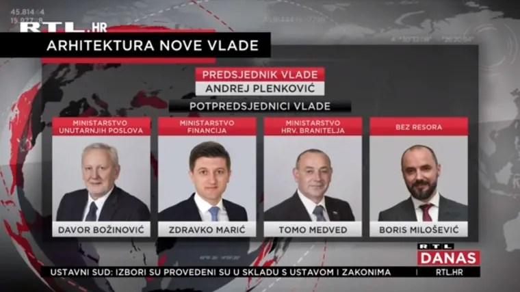 Arhitektura nove Vlade: 16 ministarstava, dva nova lica i jedan povratnik